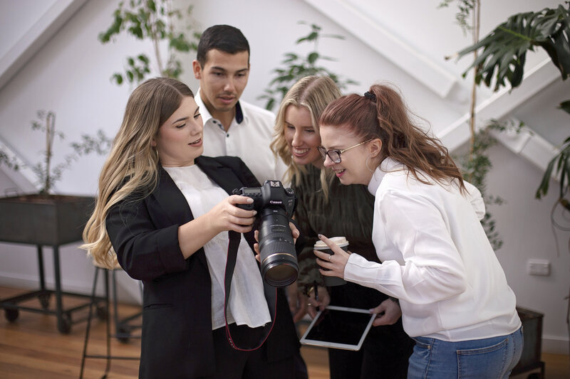 Forme Creative Team Looking at camera