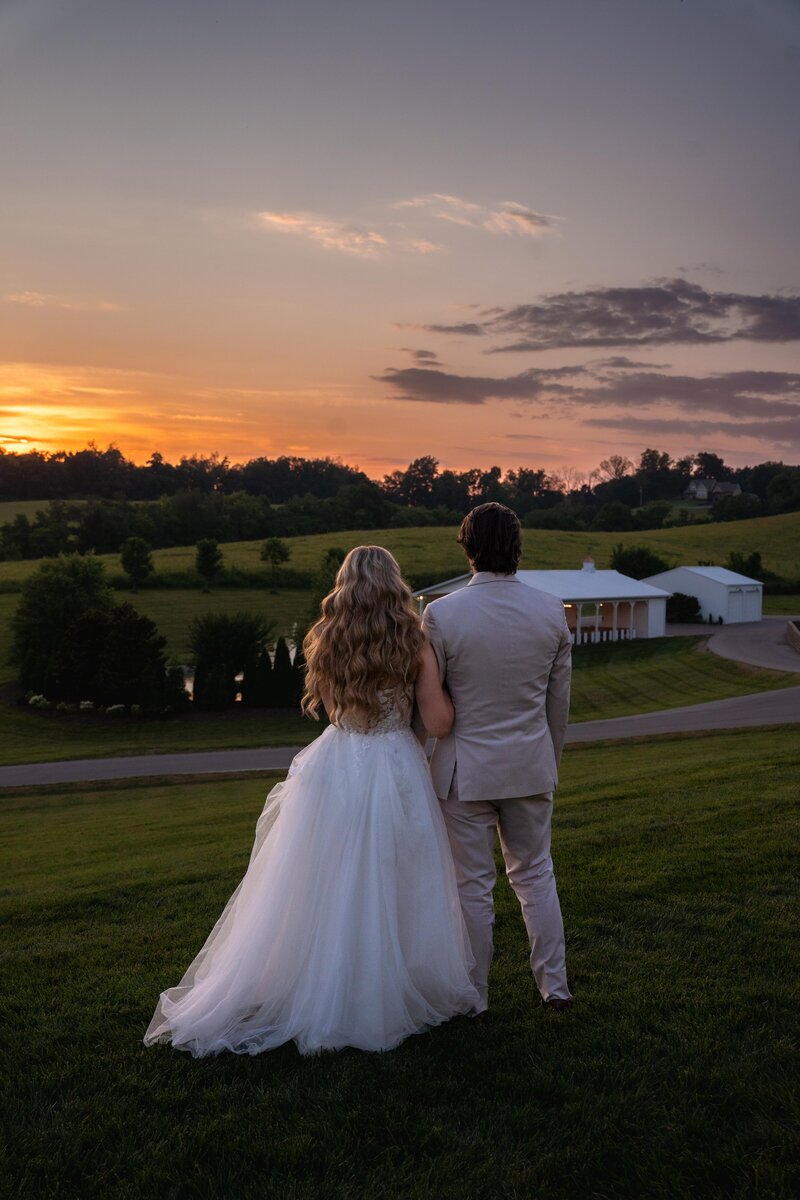 candid moments with bride and groom