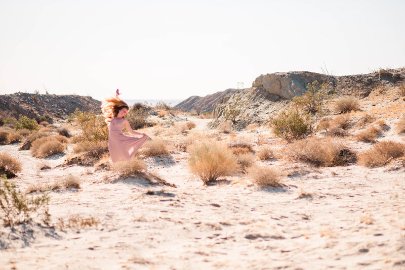 Adventure Intimate Portrait Outdoor Boudoir Desert Gown-54