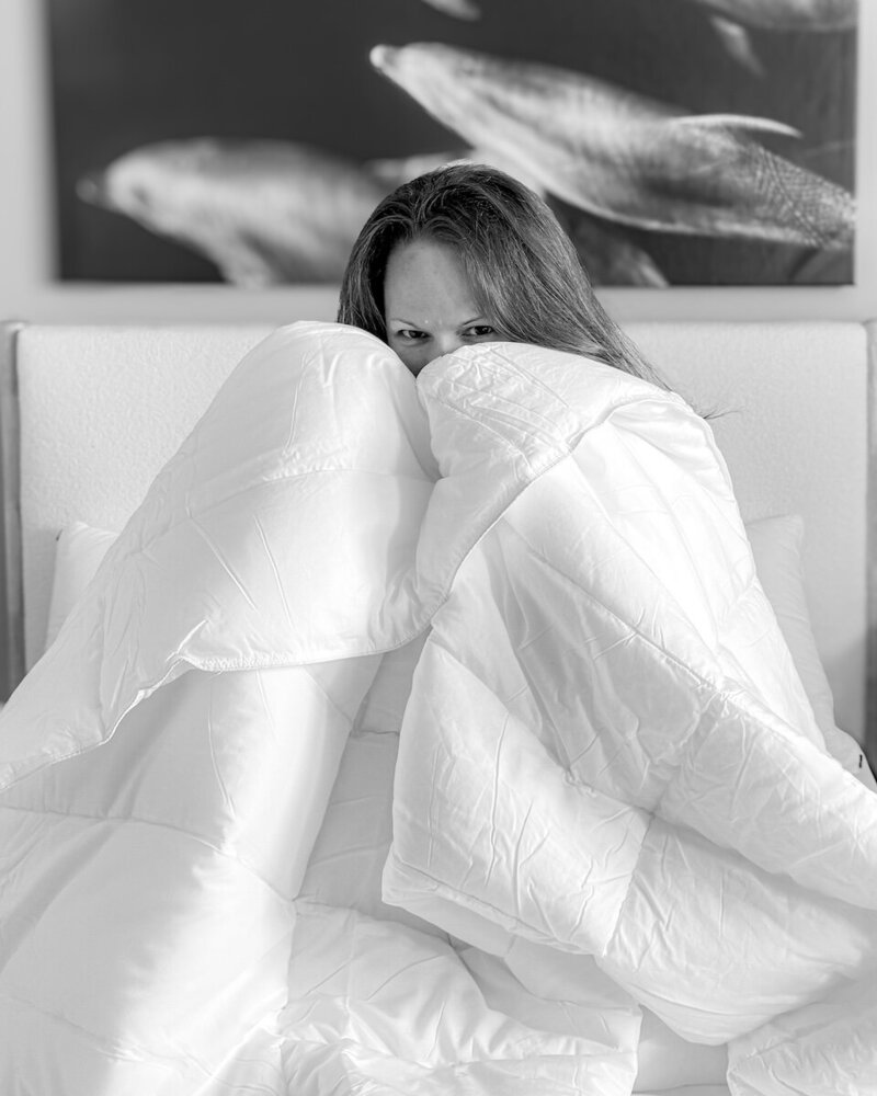 julie rousseau in a UGC photo for Casper Canada