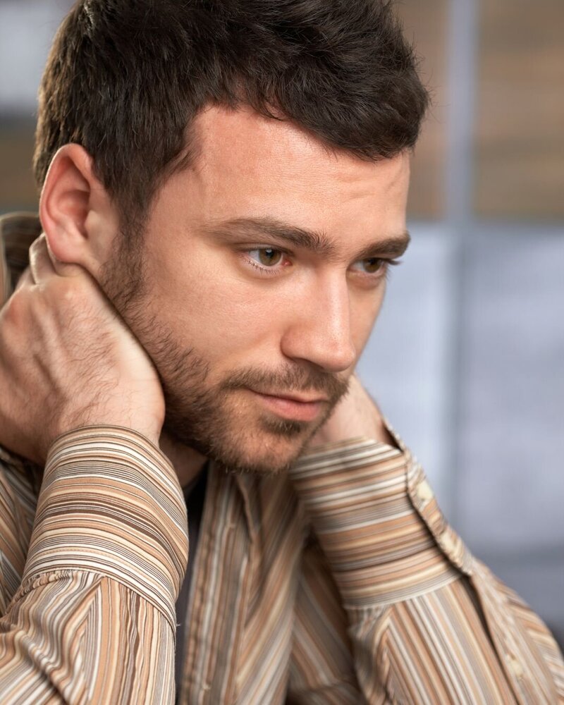 Dr. Mike of Mister Health wants you to know you're not alone in wishing your sex life was better. Shown here speaking to a coaching client.