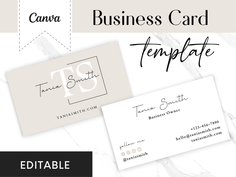 Thank You For Your Purchase Card Template, Small Business Package Insert Card - Studio Mommy