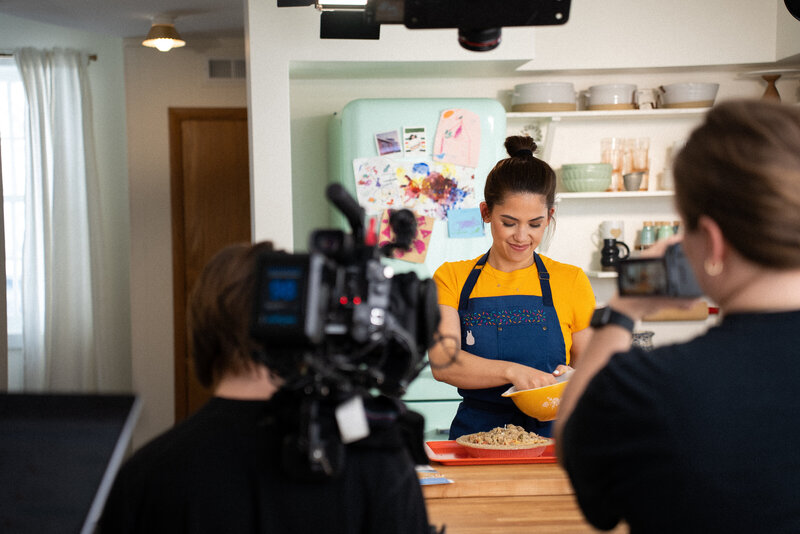 BTS of a Commercial Photoshoot