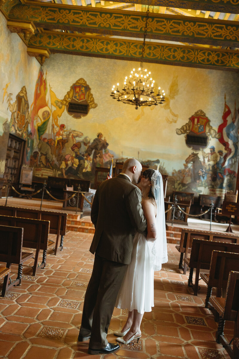 Santa Barbara Wedding Photographer, Santa Barbara County Courthouse Elopement, California Wedding Photographer-25