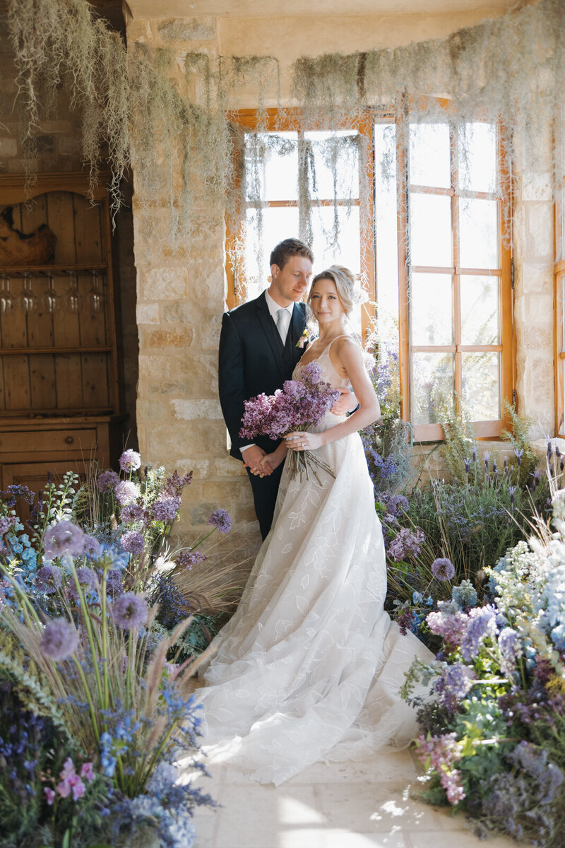 The couple poured glasses of champagne and drank together on Laguna Beach.