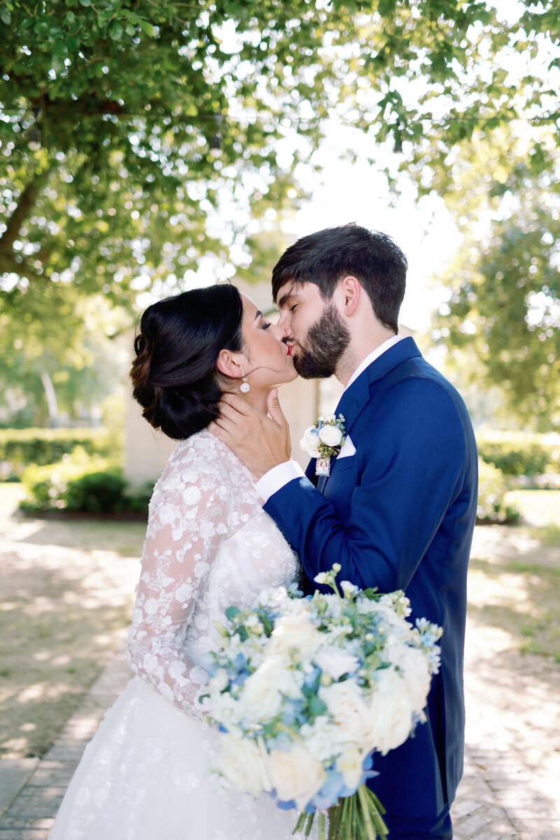New Orleans Soft Blue Wedding Photographer