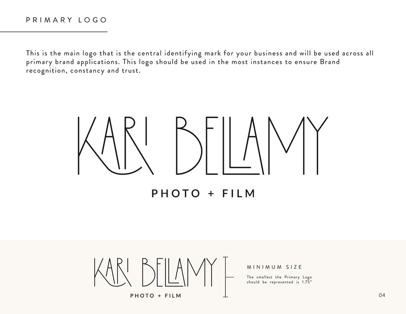Kari Bellamy - Brand Identity Style Guide_Primary Logo
