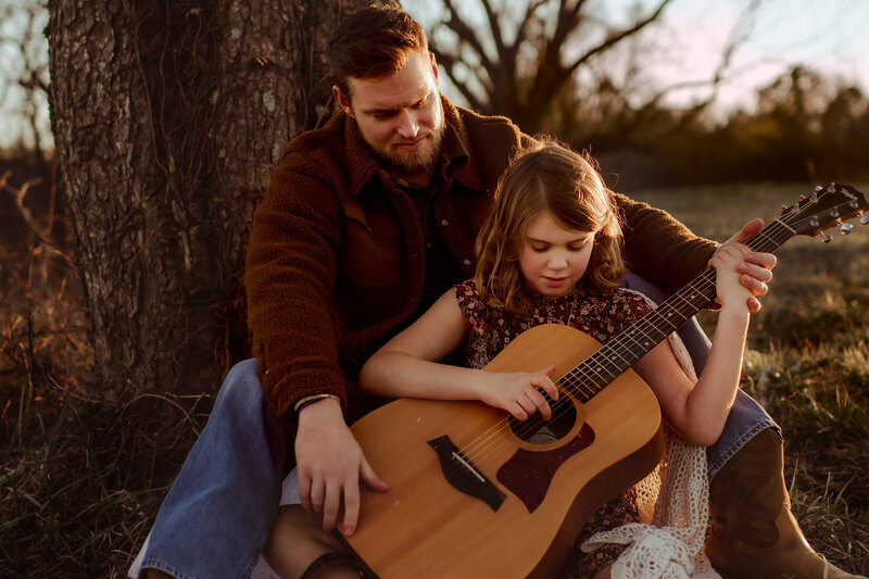 Father and daughter photo in Edgewater