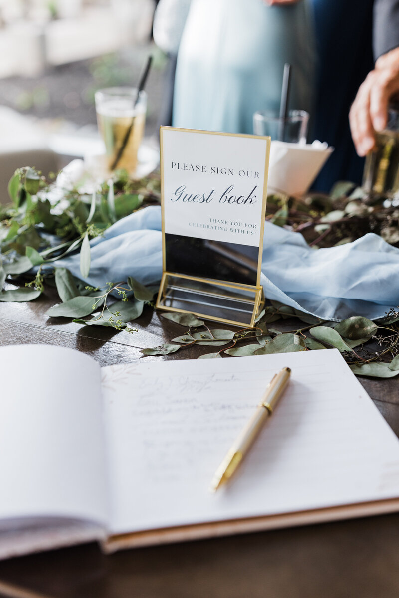 wedding guest book