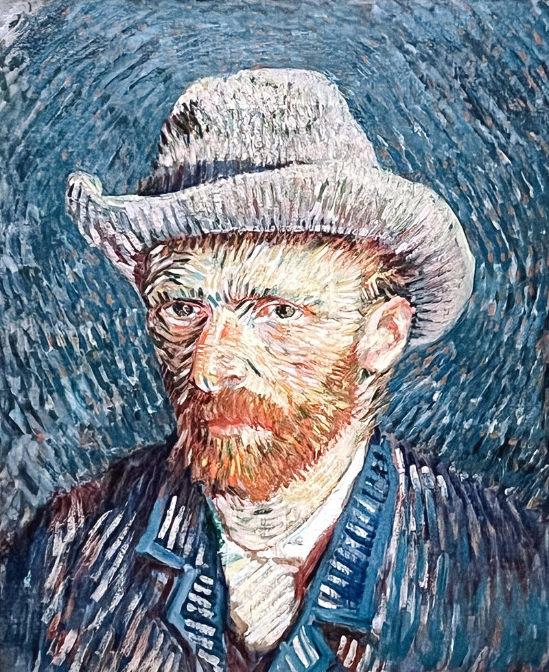 photo of a Van Gogh painting