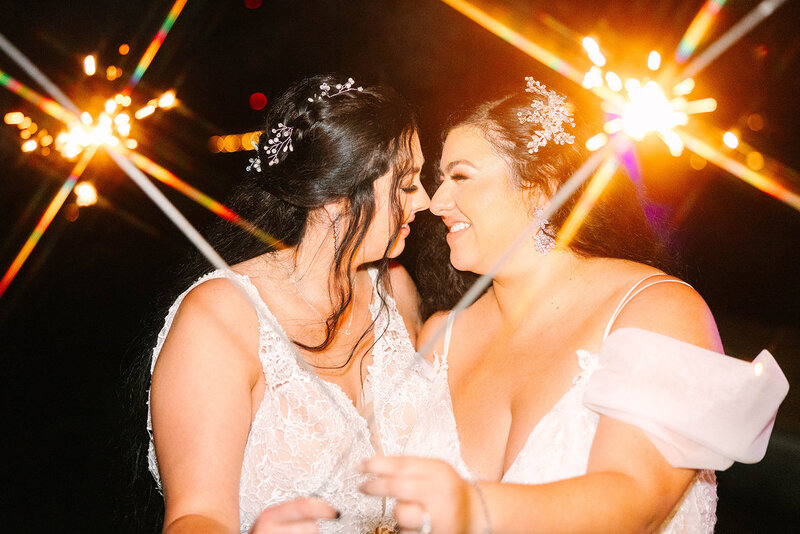 Lesbian Wedding Photos - GunnShot Photography 