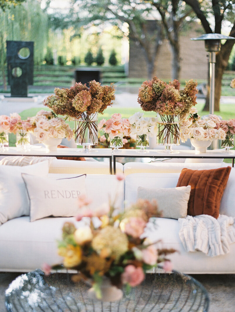 Lounge Seating and Floral