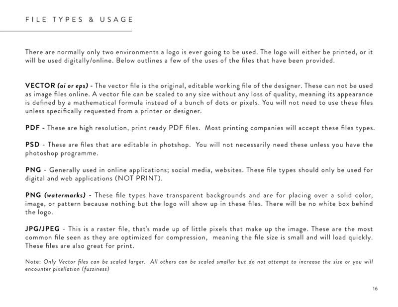 L&3rd - Brand Identity Style Guide_File Types & Usage