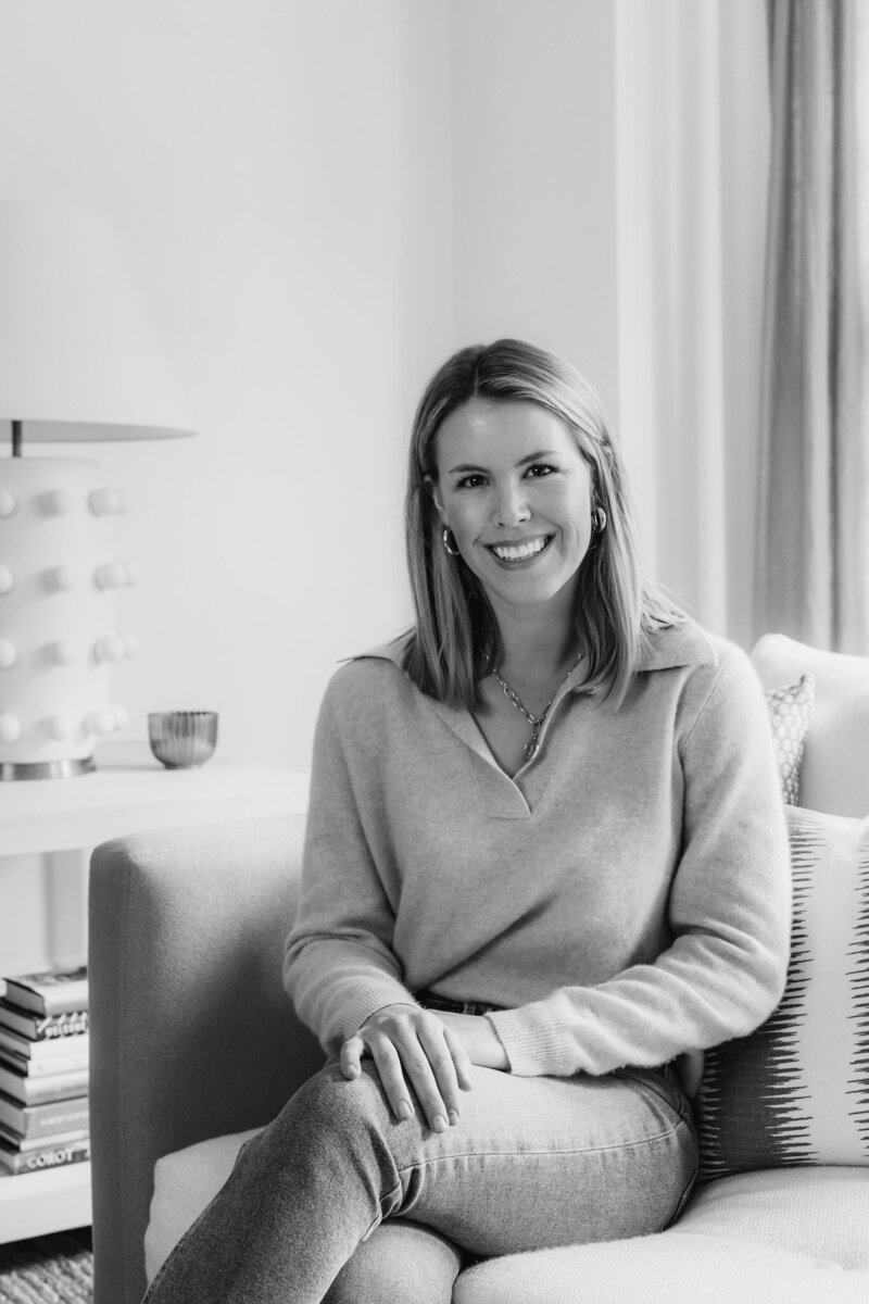 Headshot of Becky Garrity, founder of Becky Garrity Interiors.