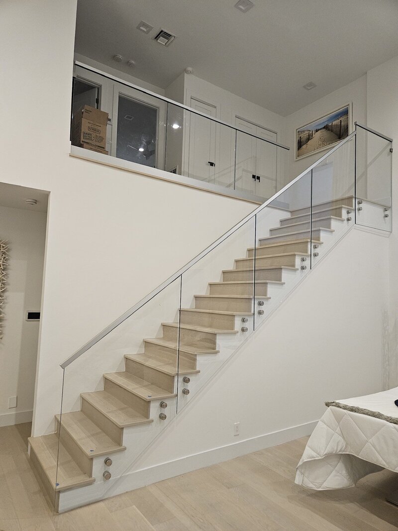 Modern Glass & Aluminum Railings in Boca Raton, South Florida