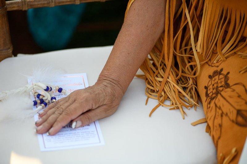 Summer wedding at Jonathan Edwards Winery in North Stonington, CT