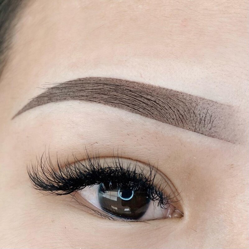 The Ombre Powder Brow Technique is a newer and more advanced technique for microblading.