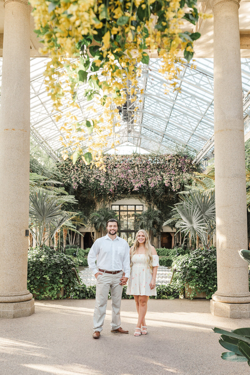 Longwood Gardens - Sonny and Brooke Engagement Session-3