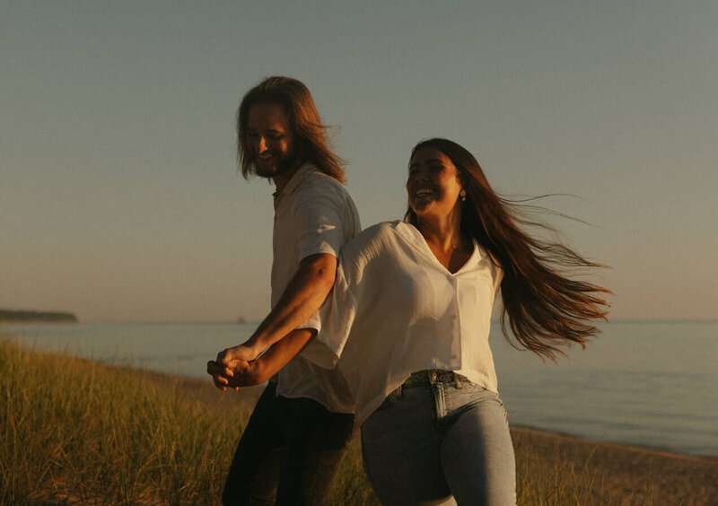 Lake Michigan Couples Photosession — Shamus & Brooke (2)