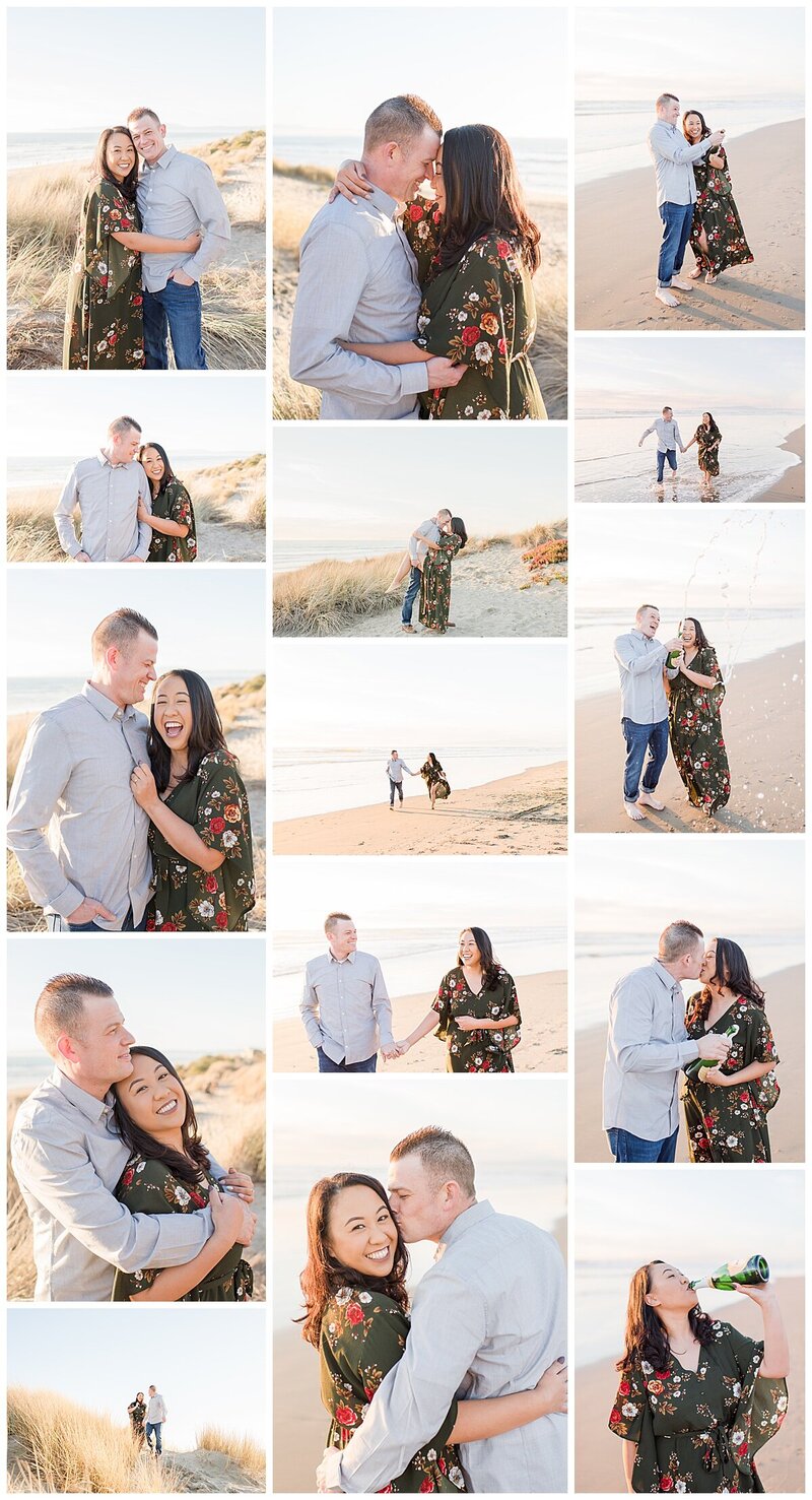 College of engagement photos from Dana Arnold Photography | Monterey wedding photographer