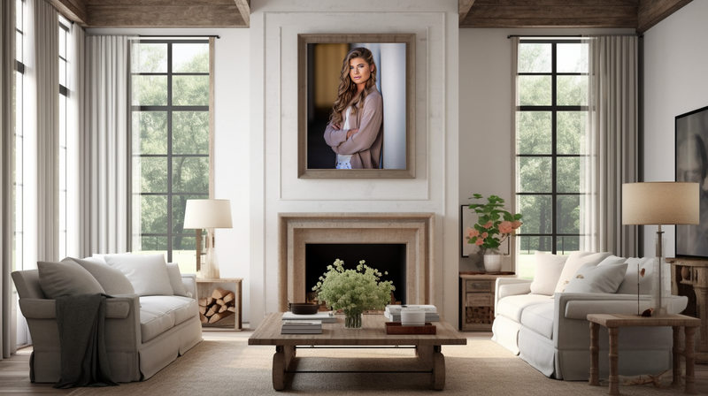 senior portrait senior picture senior photoshoot framed portrait