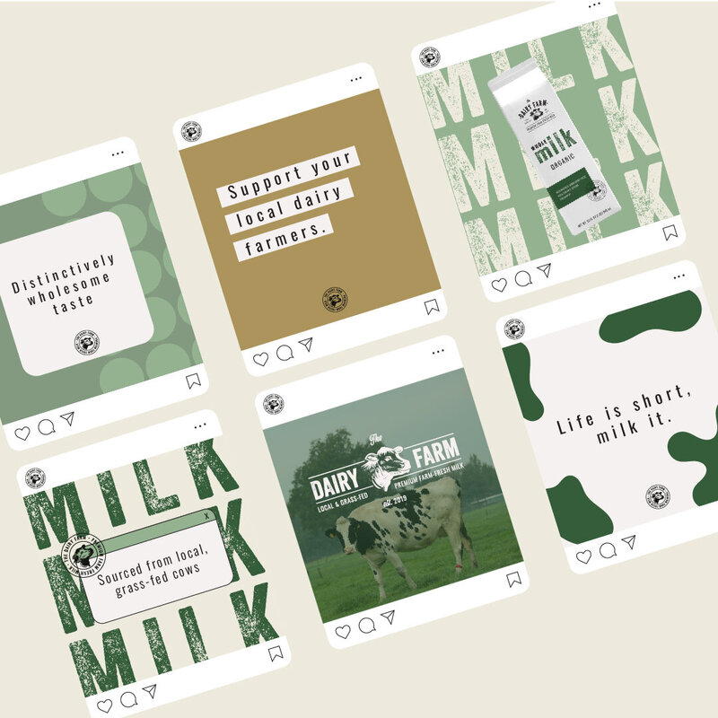 social media template designs for brand