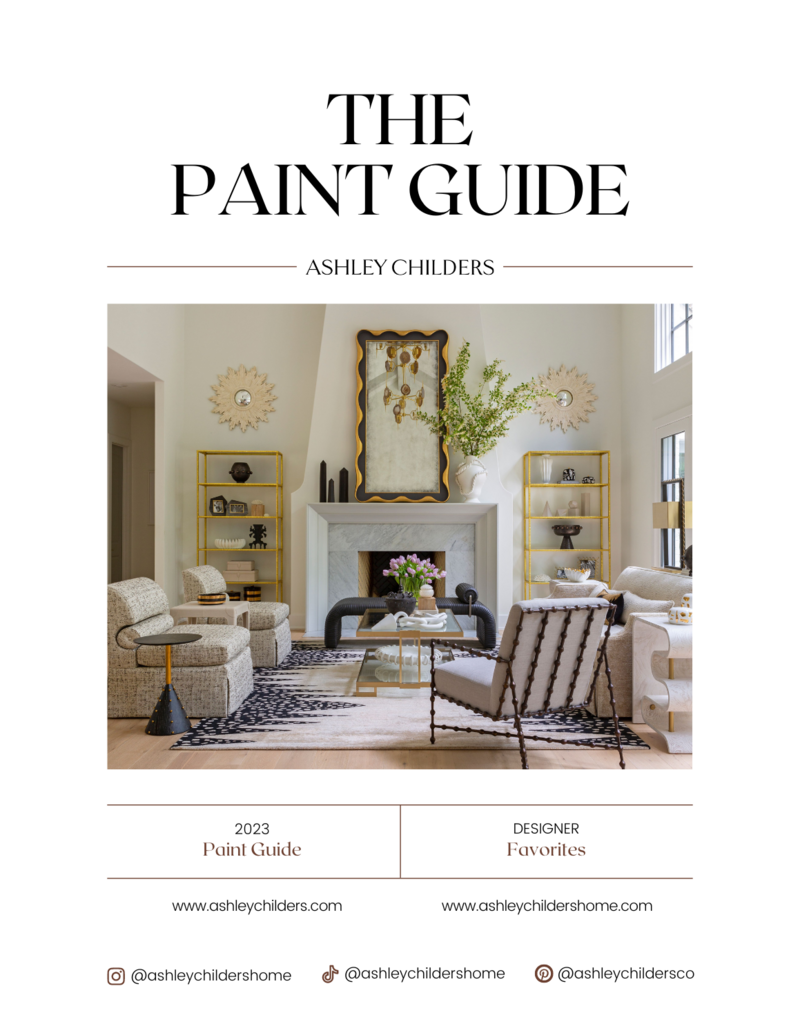 Ashley Childers Home Paint Guide