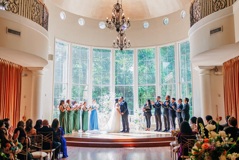 colorado wedding photography for indoor ceremony