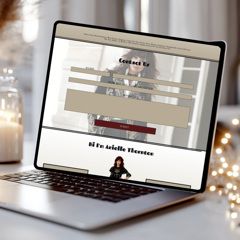 Star of Art Deco - Branding Element - Shop4
