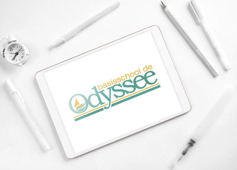 logo ontwerp basis school de Odyssee