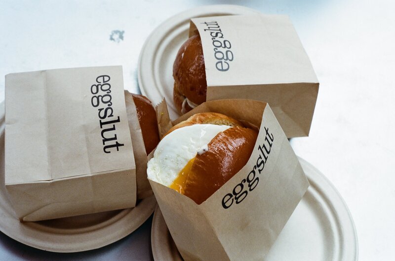 Eggslut in Los Angeles  on film