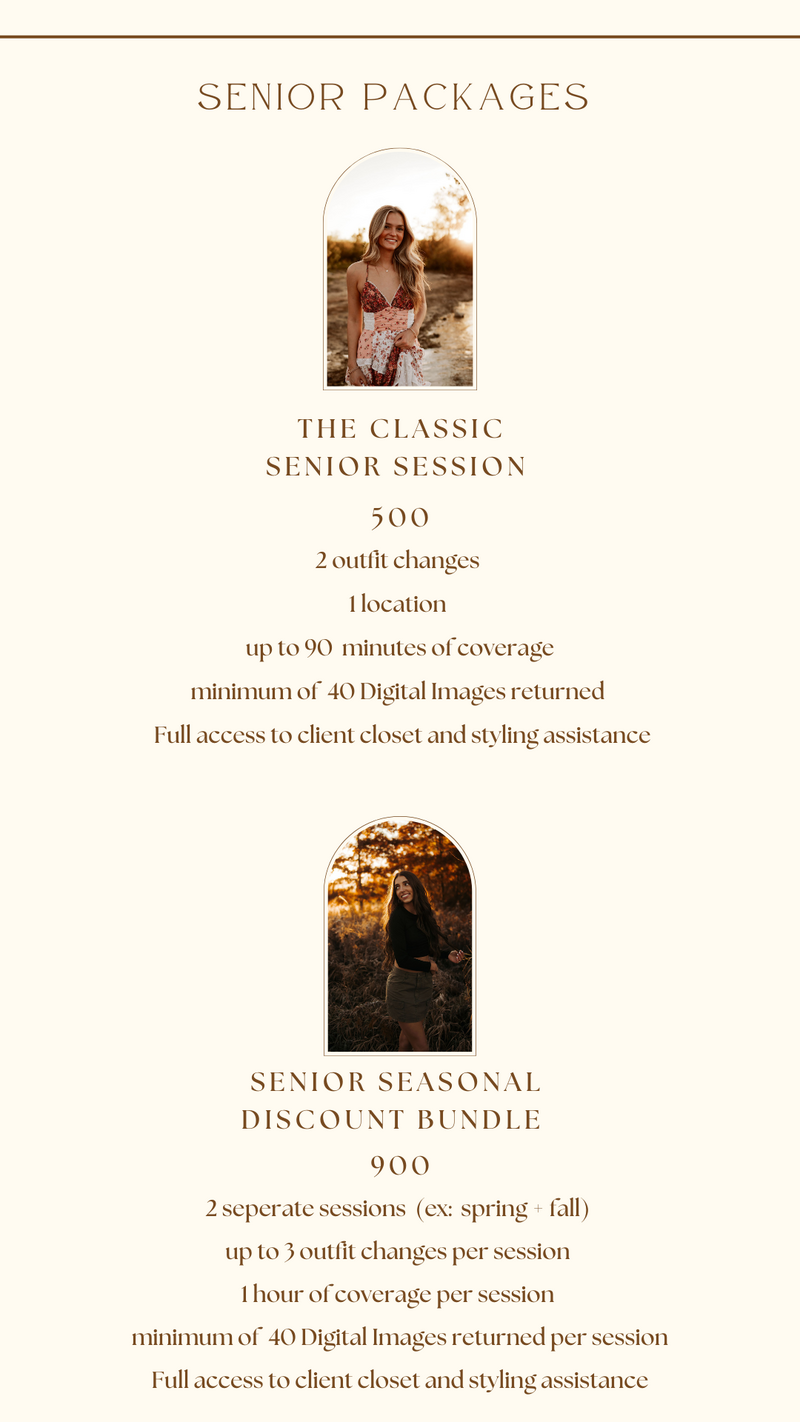 Pricing for couples photos in Bloomington, Indiana.