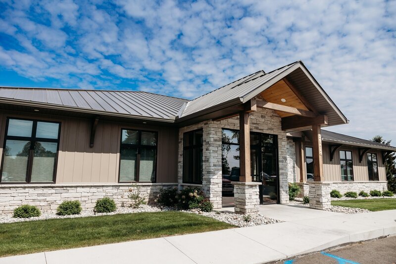 Building Exterior of Devereaux Sawmill offices in Pewamo.