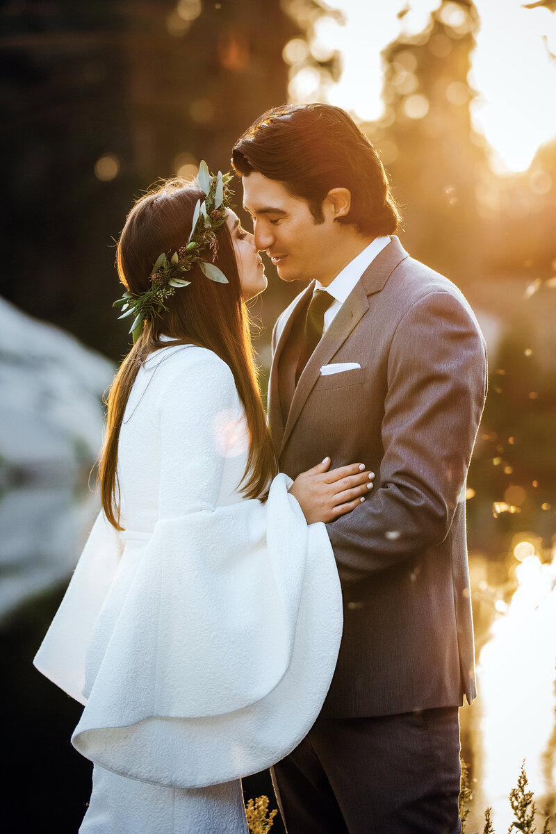 Stunning wedding photography in Lake Tahoe by Rose Street Studio