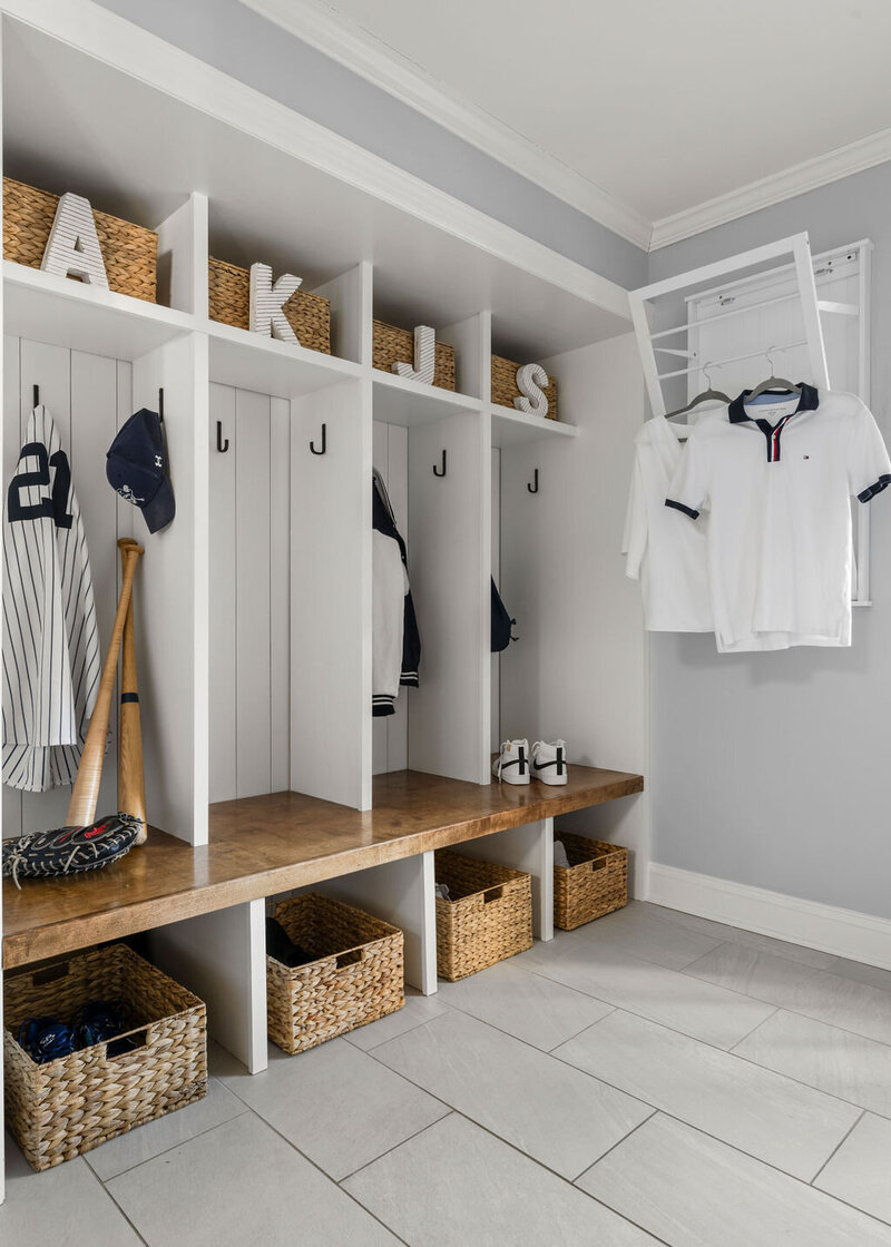 Donna Restaino Levey NJ Home Design and Decor Mudroom