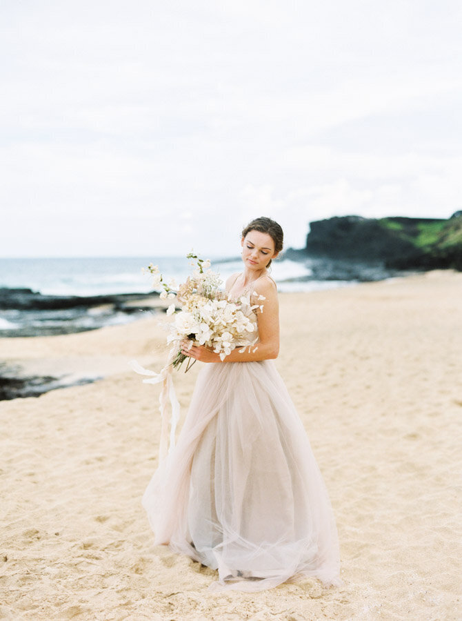 00059- Fine Art Film Hawaii Destination Elopement Wedding Photographer Sheri McMahon
