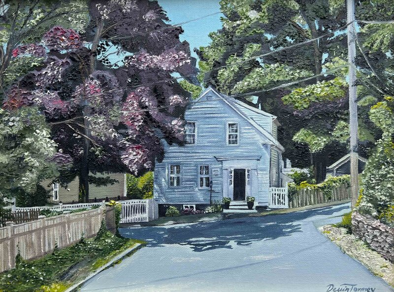Commissioned Painting of a house