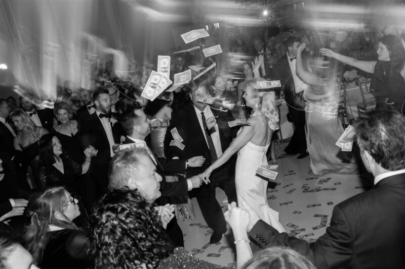 Wedding reception at the country club of Orlando by orlando wedding photographer 