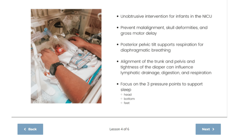 NICU therapy course 3