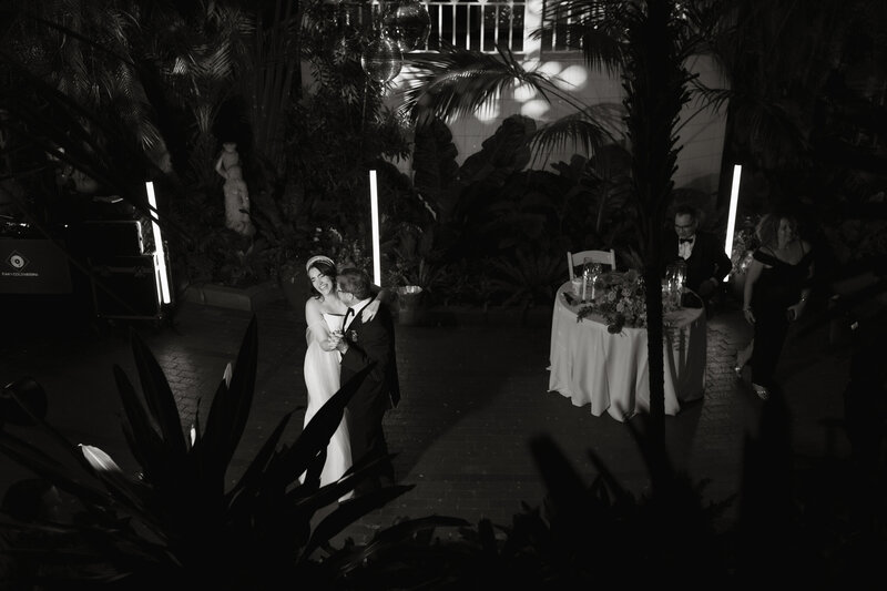 Franklin park conservatory hotel leveque columbus ohio wedding ceremony photographer videographer film documentary midwest -93