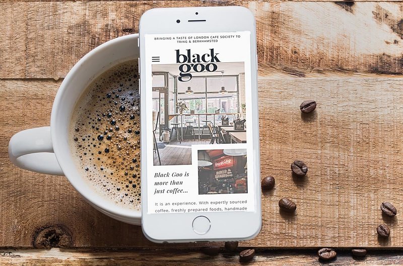 Collab Creative-Website Design-Photography-Black Goo Coffee