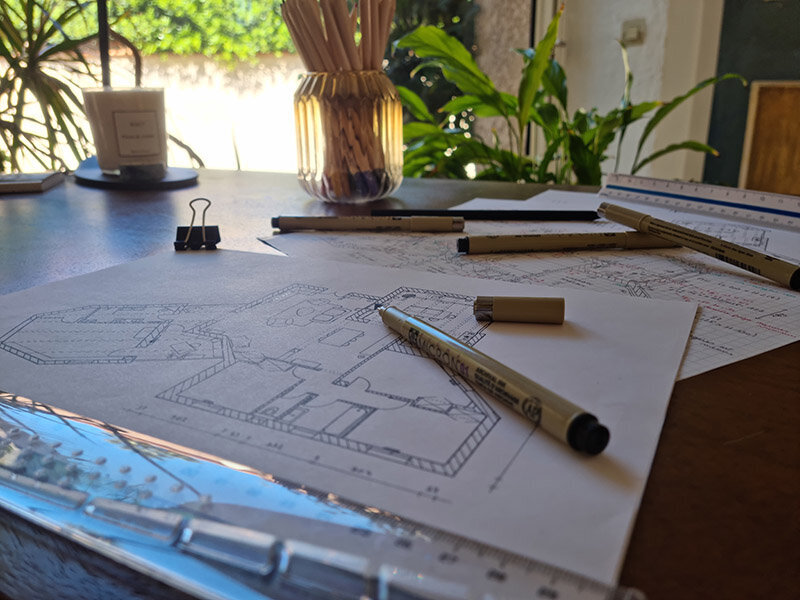 Réalisation de plans pour optimisation d'espace