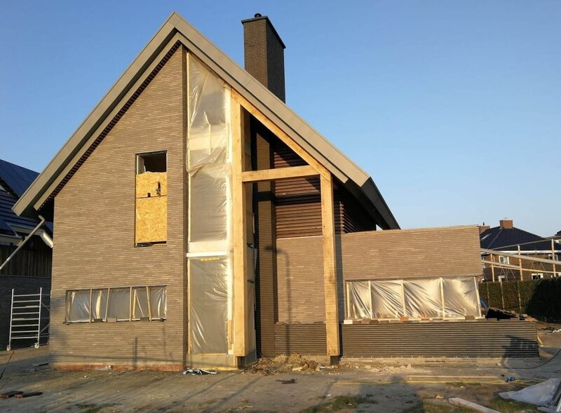 Nieuwbouw huis voor verbouwingen