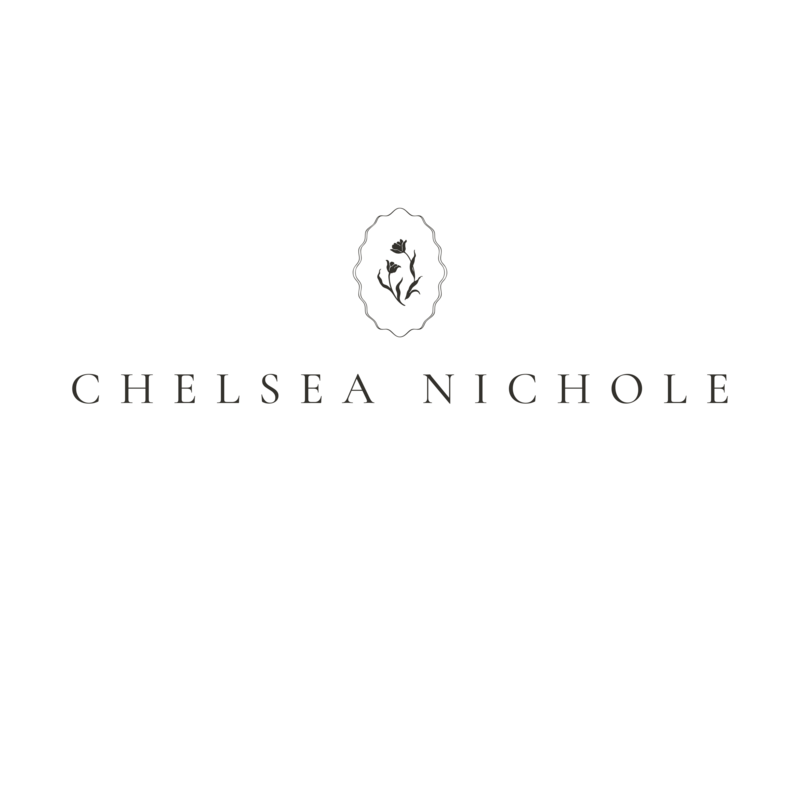 Chelsea Nichole Photography who is a grand forks photographer logo.