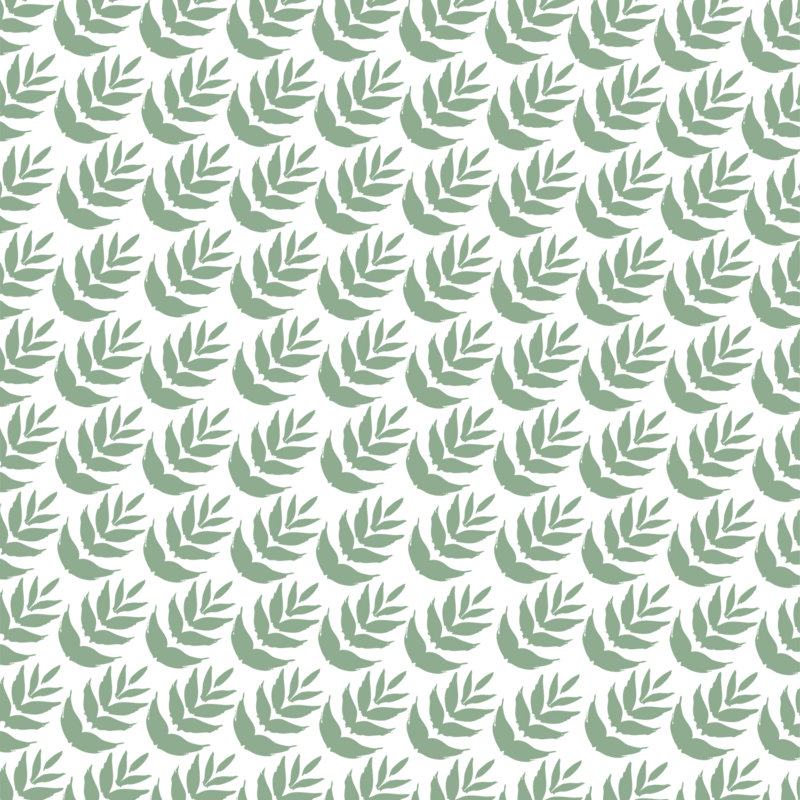 Simple repeating leaf pattern
