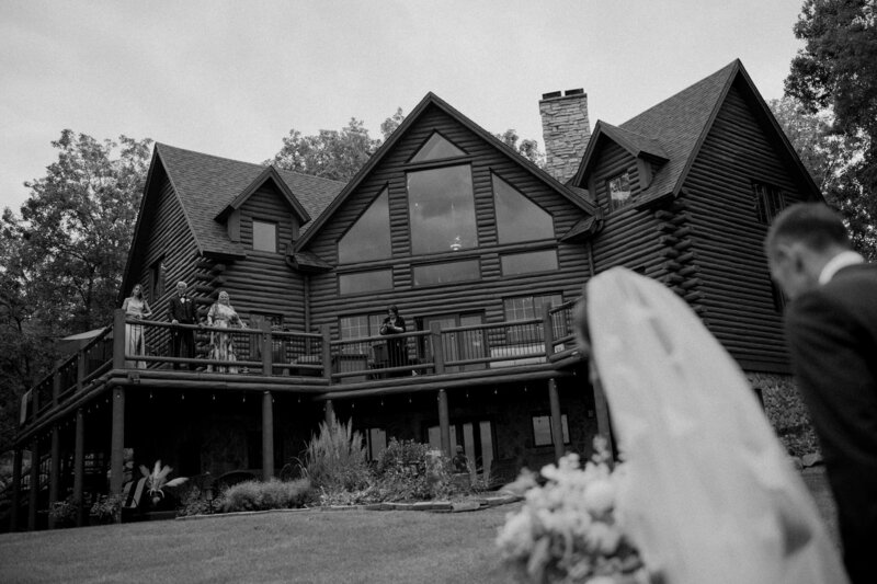 Outdoor wedding in Wisconsin