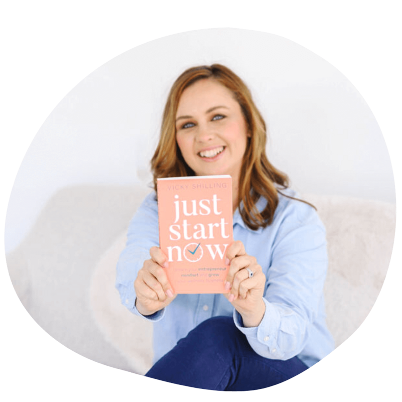 Just Start Now book by Vicky Shilling