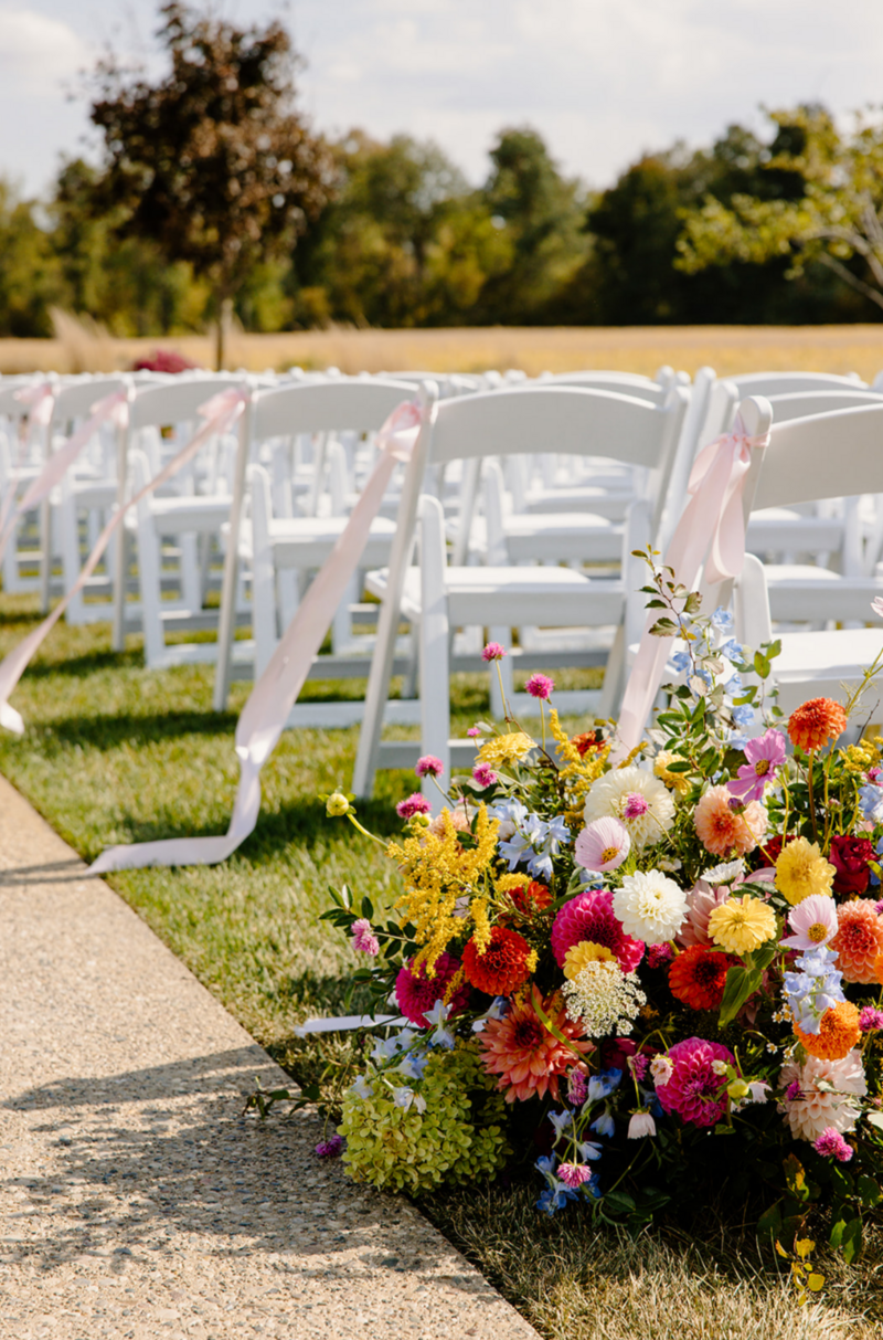 Indiana_Michigan_Wedding Planner_Lafayette_New Journey Farm_Ceremony_Outdoor Wedding_Wedding Decor