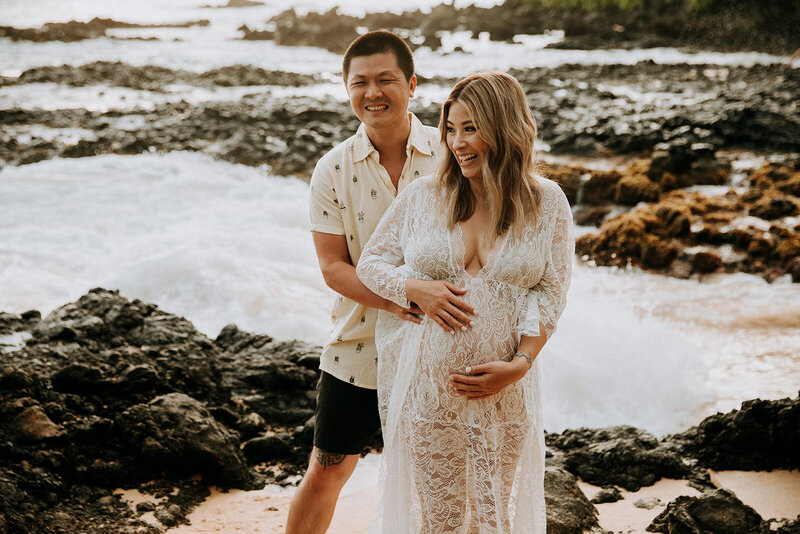 Makena Cove Maternity Session Moorea Thill Photography-42