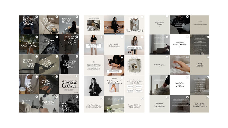 Custo Instagram feed aesthetics and strategy